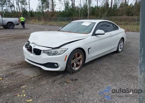 2014 BMW 428I from USA, damaged, VIN WBA3N3C51EF711862